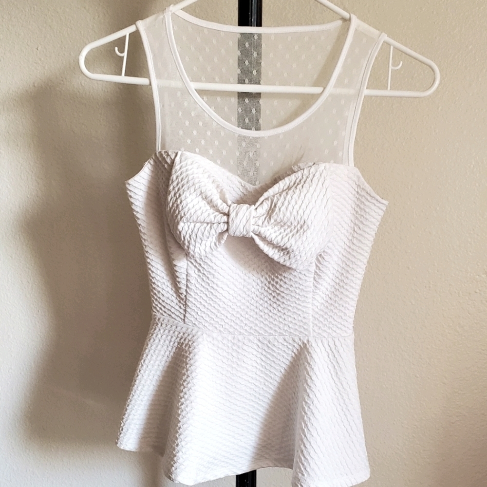 Peplum top